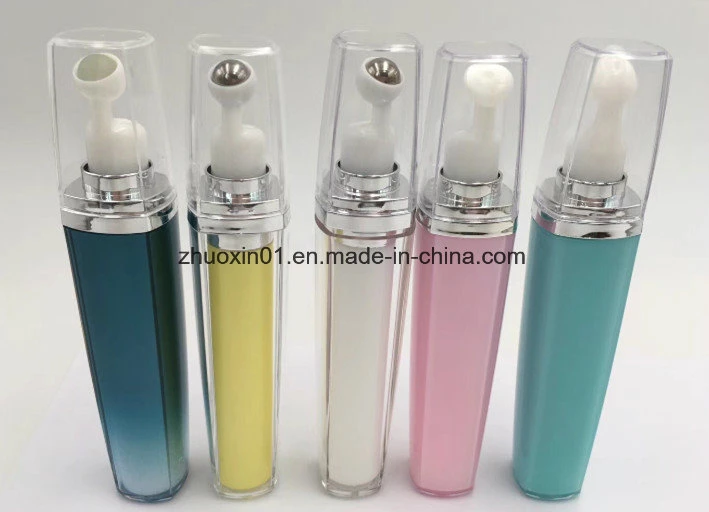 Acrylic Airless Eye Cream Bottles for Cosmetic Packaging