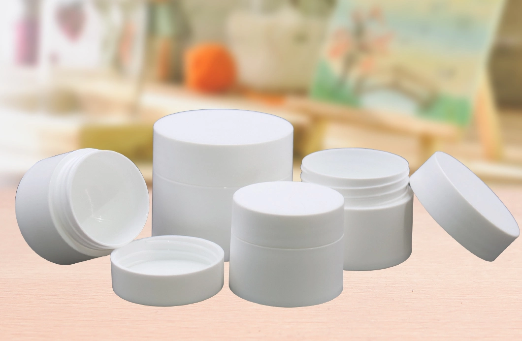 OEM Custom 5g 10g 15g 20g 30g 50g PP Round Cosmetic Packaging Plastic Face Cream Jar