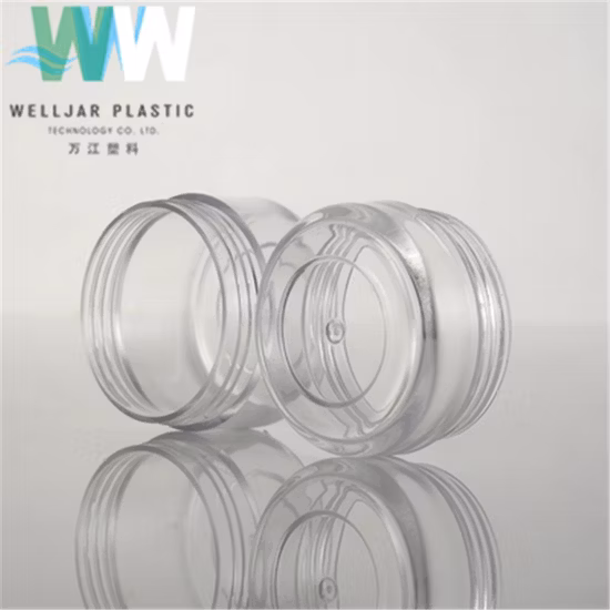 10 グラム PS 化粧品ジャー PP プラスチック クリーム ジャー キャップ付き