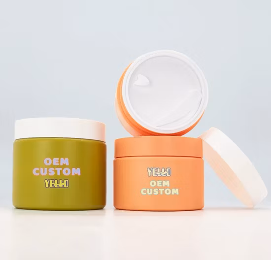 卸売 30 グラム 50 グラム 100 グラム 250 グラム 450 グラムラウンド PET プラスチック化粧品包装クリーム瓶